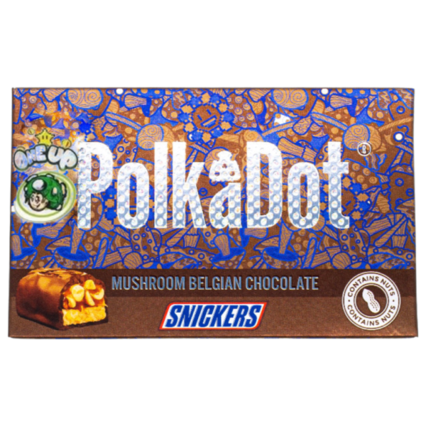 Polkadot | Snickers | Contains nuts | 4g